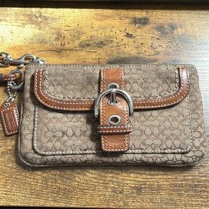Coach Mini C Wristlet